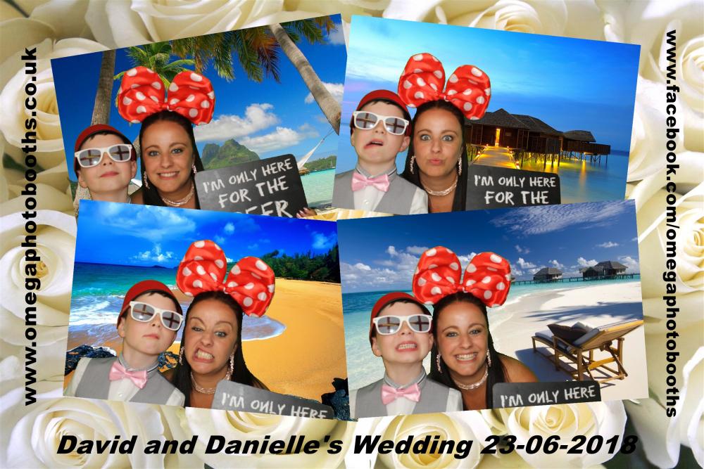 David & Danielle's Wedding | View more photos from the event at gallery.omegaphotobooths.co.uk/u/Omega-Photobooths/David-Danielles-Wedding